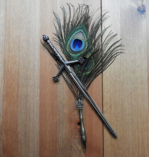 quill and sword overlay